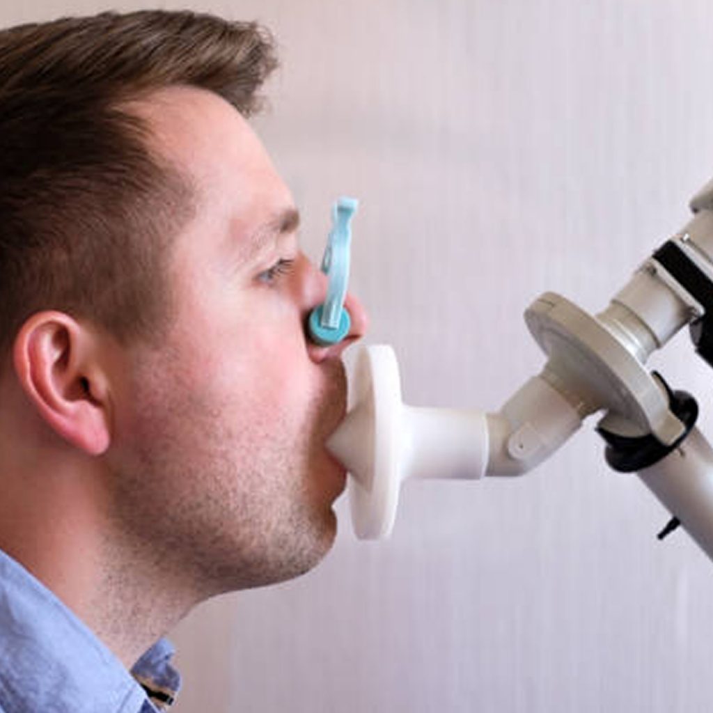 Wykonanie badania spirometrycznego